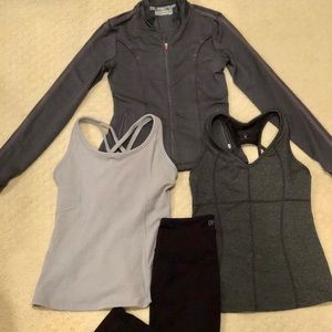 4-Piece Athleta Workout Outfit
